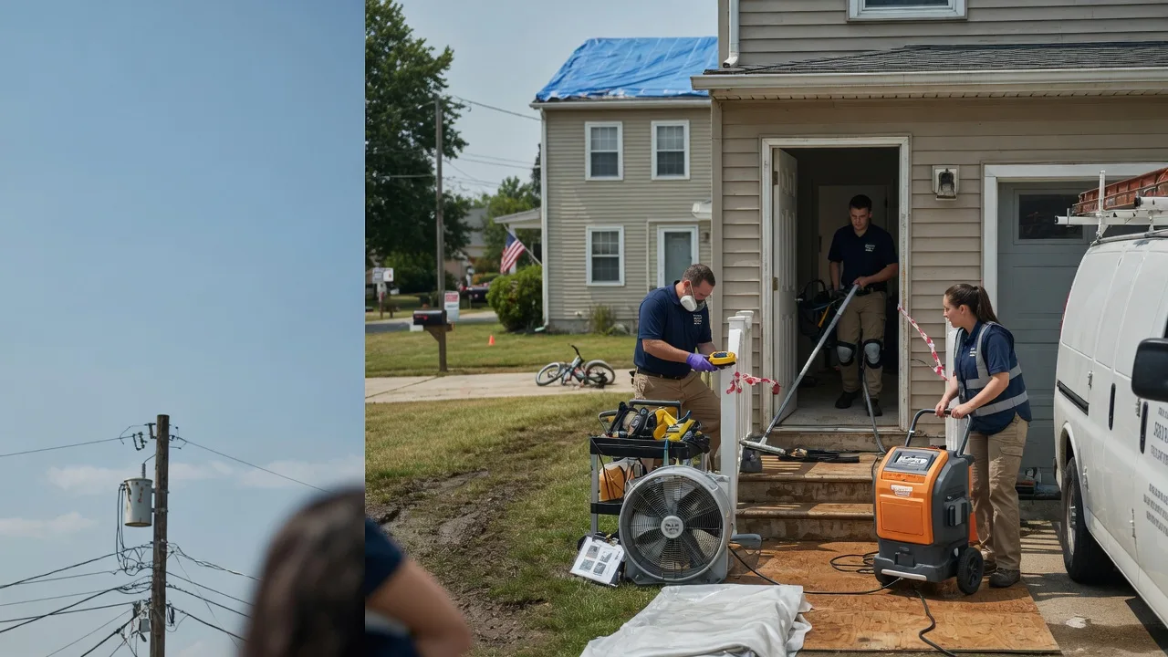 Water Damage Repair in Fort Lee, VA near me